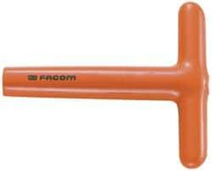 Facom - 6mm 6 Point Insulated Box Wrench - Single End, 1/2" Head Diam, 5-11/16" OAL, Steel - A1 Tooling