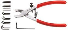 Facom - 200mm OAL, Cushion Grip Smooth Retaining Ring Pliers - Features Interchangeable Tips - A1 Tooling