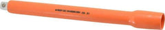 Facom - 1/2" Drive Insulated Socket Extension - 10-3/8" OAL, Single Color Insulation Finish - A1 Tooling