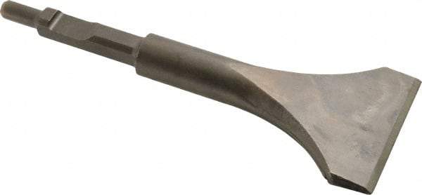 Universal Tool - 3" Head Width, 7-1/2" OAL, 1/2" Shank Diam, Cold Chisel - 1/2 Inch Shank Diameter - A1 Tooling