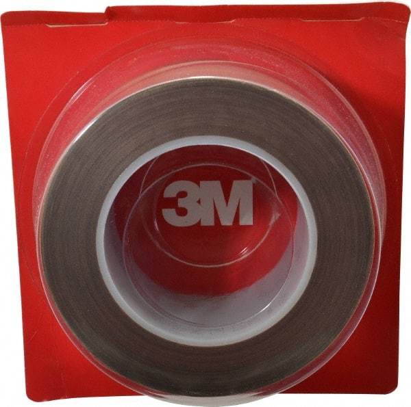 3M - 36 Yd Long x 2" Wide, Series 5453, Brown Silicone Glass Cloth/PTFE Tape - 8.2 mil Thick, 175 Lb/In Tensile Strength - A1 Tooling