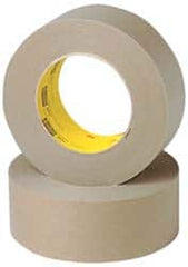 3M - 1-1/2" Wide x 60 Yd Long Brown Paper Masking Tape - Series 2517, 6.5 mil Thick, 35 In/Lb Tensile Strength - A1 Tooling