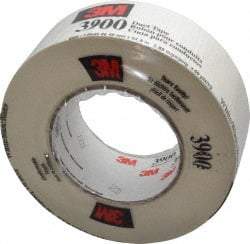 3M - 2" x 55m White Duct Tape - 8.1 mil, Rubber Adhesive, Polyethylene Film Backing, 32 Lb/ln Tensile Strength, 200°F Max, Series 3900 - A1 Tooling