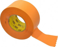 3M - 3" Wide x 60 Yd Long Orange Paper Masking Tape - Series 2525, 9.5 mil Thick, 49 In/Lb Tensile Strength - A1 Tooling