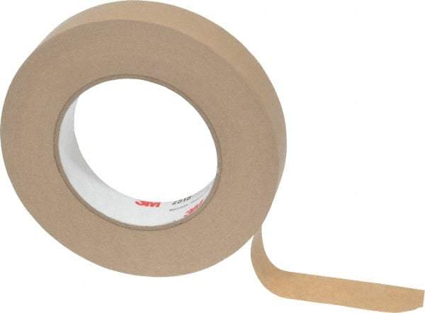 3M - 1" Wide x 60 Yd Long Tan Paper Masking Tape - Series 2515, 6.7 mil Thick, 36 In/Lb Tensile Strength - A1 Tooling