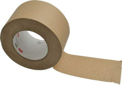 3M - 3" Wide x 60 Yd Long Tan Paper Masking Tape - Series 2515, 6.7 mil Thick, 36 In/Lb Tensile Strength - A1 Tooling