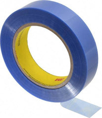 3M - 1" Wide x 72 Yd Long Blue Polyester Film Painter's Tape - Series 8902, 3.5 mil Thick, 46 In/Lb Tensile Strength - A1 Tooling