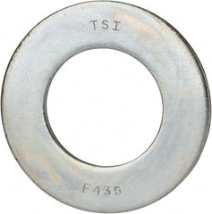 Value Collection - 1-3/4" Screw, Grade 8 Alloy Steel SAE Flat Washer - 1-7/8" ID x 3-3/8" OD, 0.196" Thick, Zinc-Plated Finish - A1 Tooling