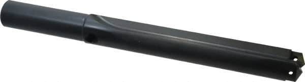 Allied Machine and Engineering - Series 3, 1-13/32 to 1-7/8" Diam, 1-1/4" Diam Straight Shank, Straight Flute Spade Drill - 8-1/4" Max Depth, 9-11/16" Body Length, 13-1/2" OAL, Standard Length, Through Coolant - A1 Tooling