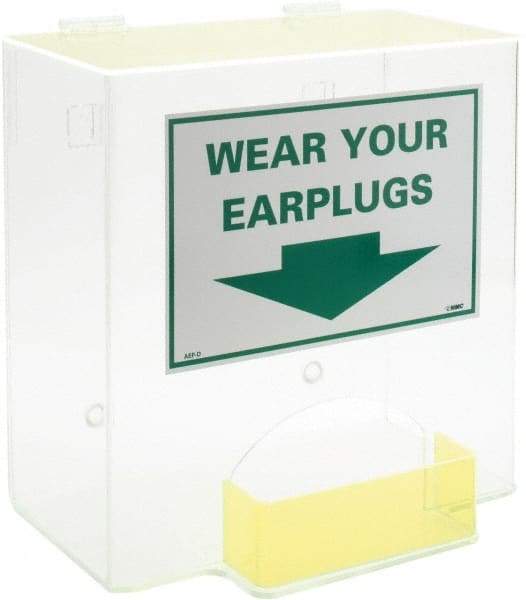 NMC - Hinged Top Box/Tray Style Earplug Dispenser - Tabletop or Wall Mount - A1 Tooling