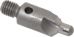 Made in USA - 2-1/2" OAL, 3/8" Head Diam, 3 Flute, 100° Incl Angle, Integral Pilot, Adjustable Stop Countersink - A1 Tooling