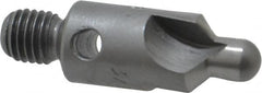 Made in USA - 2-1/2" OAL, 3/8" Head Diam, 3 Flute, 100° Incl Angle, Integral Pilot, Adjustable Stop Countersink - A1 Tooling