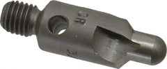 Made in USA - 2-1/2" OAL, 3/8" Head Diam, 3 Flute, 100° Incl Angle, Integral Pilot, Adjustable Stop Countersink - A1 Tooling