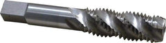 Interstate - 3/4-10 UNC 4 Flute Modified Bottoming Spiral Flute Tap - High Speed Steel, Bright Finish, 4-1/4" OAL, Right Hand Flute, Right Hand Thread, H3 - A1 Tooling