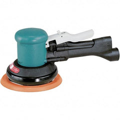 Dynabrade - 12,000 OPM, 23 CFM Air Consumption, Palm Air Orbital Sander - Round Pad, 1/4 NPT Inlet - A1 Tooling