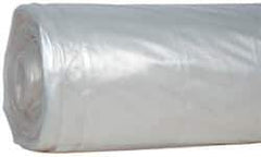 Value Collection - 100' Long x 20' Wide Polyethylene Tarp & Dust Cover - Clear, 4 mil Thickness - A1 Tooling