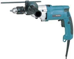 Makita - 120 Volt 3/4" Keyed Chuck Electric Hammer Drill - 0 to 24,000 BPM, 0 to 2,900 RPM, Reversible - A1 Tooling