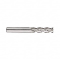 SGS - 1/4", 1-1/8" LOC, 1/4" Shank Diam, 3" OAL, 4 Flute, Solid Carbide Square End Mill - Single End, Diamond-Like Carbon (DLC) Finish, Spiral Flute, Centercutting, Right Hand Cut, Right Hand Flute, Series 1L-AD - A1 Tooling