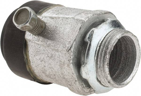 Cooper Crouse-Hinds - 3/4" Trade, Malleable Iron Set Screw Straight Rigid/Intermediate (IMC) Conduit Connector - Noninsulated - A1 Tooling