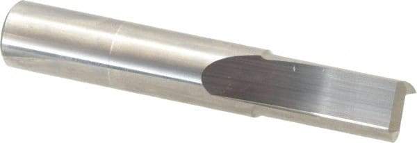 Onsrud - 1/2" Diam, 1/2" Shank Diam, 1" Length of Cut, 2 Flute Double Edge Straight Router Bit - 3" Overall Length, Left Hand Cut, Solid Carbide - A1 Tooling