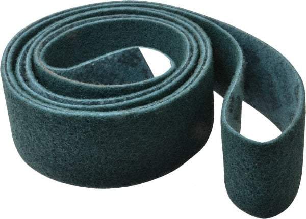 3M - 3" Wide x 132" OAL, Talc Abrasive Belt - Talc, Nonwoven, Series SC-BL - A1 Tooling