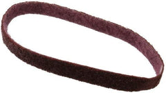 3M - 3/4" Wide x 20-1/2" OAL, Aluminum Oxide Abrasive Belt - Aluminum Oxide, Medium, Nonwoven, Series SC-BS - A1 Tooling