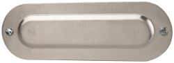 Cooper Crouse-Hinds - 2" Trade, Aluminum Conduit Body Cover Plate - Use with Series 5 Conduit Outlet Bodies - A1 Tooling