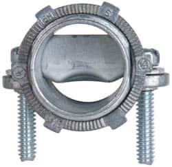 Cooper Crouse-Hinds - 3/4" Trade, Die Cast Zinc Squeeze Clamp Straight FMC Conduit Connector - Noninsulated - A1 Tooling