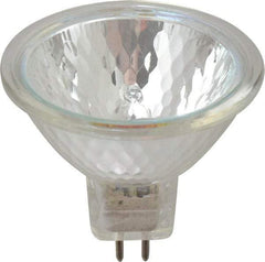 Philips - 50 Watt Halogen Commercial/Industrial 2 Pin Lamp - 3,100°K Color Temp, 960 Lumens, 12 Volts, Dimmable, MRC16, 6,000 hr Avg Life - A1 Tooling