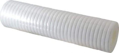 Parker - 2-1/2" OD, 1µ, Polyolefin Thermal Bonded Cartridge Filter - 10" Long - A1 Tooling