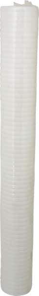 Parker - 2-1/2" OD, 1µ, Polyolefin Thermal Bonded Cartridge Filter - 20" Long - A1 Tooling