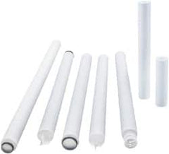 Parker - 2-1/2" OD, 5µ, Polypropylene Melt Blown-Thermal Bonded Cartridge Filter - 20" Long, Reduces Sediments & Rust - A1 Tooling