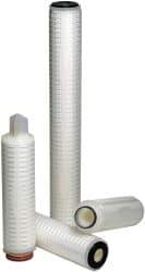 Parker - 2-1/2" OD, 1µ, Polypropylene Absolute Rated-Pleated-Melt Blown Cartridge Filter - 10" Long - A1 Tooling