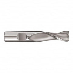 SGS - 1", 2 Flute, Single End, Solid Carbide, 0.03" Corner Radius End Mill - 4" OAL, 30° Helix, Right Hand Flute, 1-1/2" LOC, Right Hand Cut - A1 Tooling