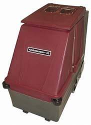 Minuteman - 20" Cleaning Width, 105" Water Lift, Walk Behind Carpet Extractor - 100 CFM Air Flow, 2 hp, 25 Gal Tank Capacity, 25 Gal Tank Recovery Capacity, 100 Pump psi - A1 Tooling