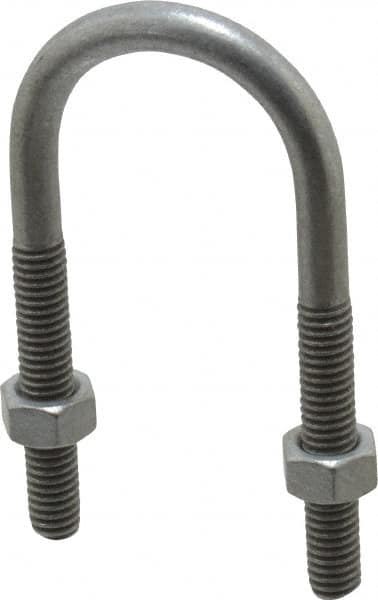 Cooper Crouse-Hinds - Malleable Iron Rigid U-Bolts - 1" Rigid, Electrogalvanized Finish - A1 Tooling