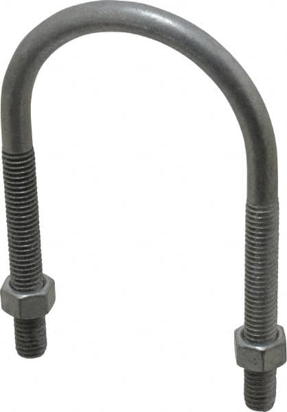 Cooper Crouse-Hinds - Malleable Iron Rigid U-Bolts - 2" Rigid, Electrogalvanized Finish - A1 Tooling