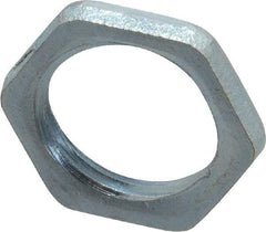 Cooper Crouse-Hinds - 3/8" Trade, Steel Threaded Rigid/Intermediate (IMC) Conduit Locknut - Noninsulated - A1 Tooling