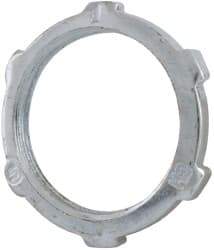 Cooper Crouse-Hinds - 1" Trade, Steel Threaded Rigid/Intermediate (IMC) Conduit Locknut - Noninsulated - A1 Tooling