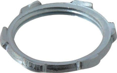 Cooper Crouse-Hinds - 1-1/4" Trade, Steel Threaded Rigid/Intermediate (IMC) Conduit Locknut - Noninsulated - A1 Tooling