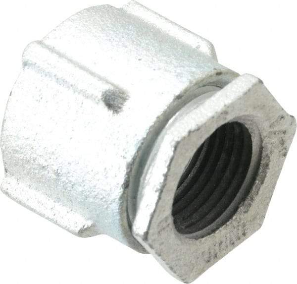 Cooper Crouse-Hinds - 1/2" Trade, Malleable Iron Threaded Rigid/Intermediate (IMC) Conduit Coupling - Noninsulated - A1 Tooling