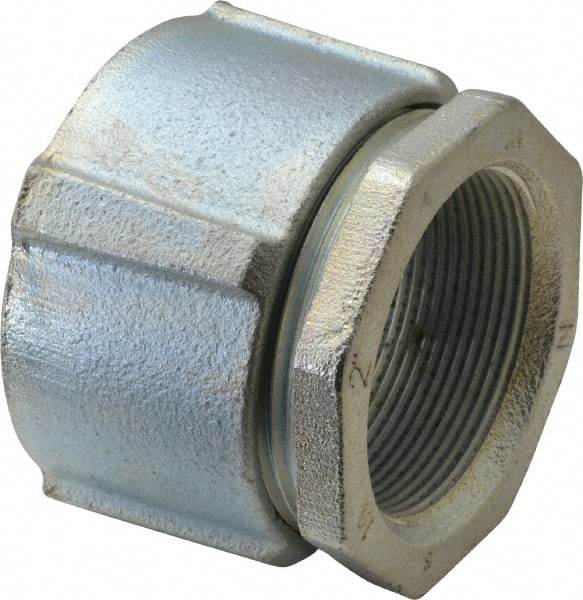 Cooper Crouse-Hinds - 2" Trade, Malleable Iron Threaded Rigid/Intermediate (IMC) Conduit Coupling - Noninsulated - A1 Tooling