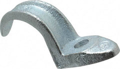 Cooper Crouse-Hinds - 1-1/2" Pipe, Malleable Iron, Conduit Clamp - 1 Mounting Hole - A1 Tooling