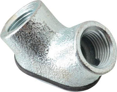 Cooper Crouse-Hinds - 1/2" Trade, Malleable Iron Threaded Angled Rigid/Intermediate (IMC) Conduit Elbow - Insulated - A1 Tooling