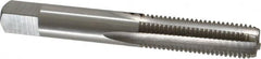 Interstate - 3/8-20 UNS 3B 4 Flute Bright Finish High Speed Steel Straight Flute Standard Hand Tap - Bottoming, Right Hand Thread, 2-15/16" OAL, H3 Limit, Oversize - A1 Tooling