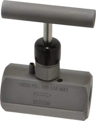 Enerpac - 3/8-18 Inlet Hydraulic Control Valve - 10,000 psi, 3-1/2" High x 1.87" Wide x 2.38" Long - A1 Tooling