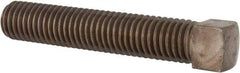 Value Collection - 9/16-12 UNC, 3" Length Under Head, Cup Point Set Screw - Grade 2 Alloy Steel - A1 Tooling