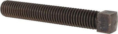 Value Collection - 9/16-12 UNC, 3-1/2" Length Under Head, Cup Point Set Screw - Grade 2 Alloy Steel - A1 Tooling