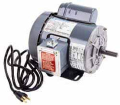 Marathon Electric - 2 Max hp, 3,450 Max RPM, Electric AC DC Motor - 115/230 V Input, Single Phase, 56H Frame, 0.62" Shaft Diam - A1 Tooling