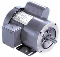 Marathon Electric - 1/3 Max hp, 1,725 Max RPM, Electric AC DC Motor - 115/208-230 V Input, Single Phase, 56C Frame, 0.62" Shaft Diam - A1 Tooling